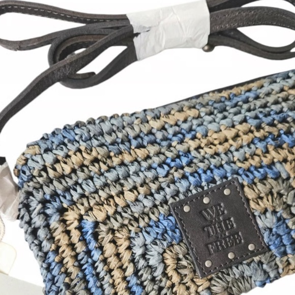 Free People We The Free Rider Raffia Crossbody - Picture 9 of 13